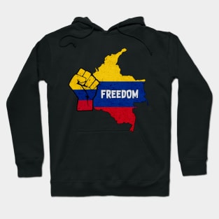 Freedom style hand colombia Hoodie